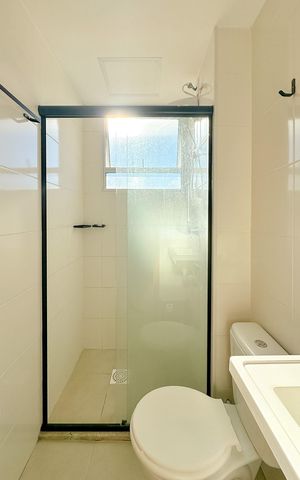 Apartamento para alugar com 56m², 2 quartos e 1 vagaBanheiro
