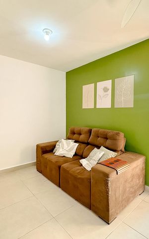 Apartamento para alugar com 56m², 2 quartos e 1 vagaSala de TV