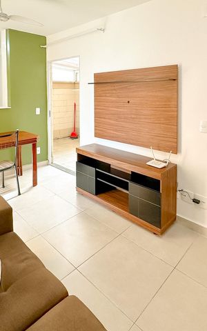Apartamento para alugar com 56m², 2 quartos e 1 vagaSala de TV