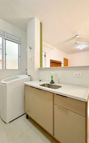 Apartamento para alugar com 56m², 2 quartos e 1 vagaCozinha
