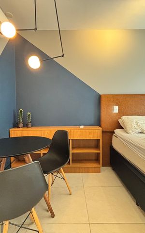 Studio para alugar com 26m², 1 quarto e sem vaga Studio para alugar com 26m², 1 quarto e sem vagaStudio