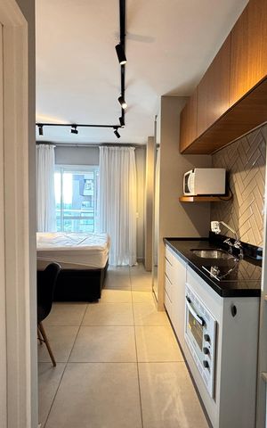 Studio para alugar com 26m², 1 quarto e sem vaga Studio para alugar com 26m², 1 quarto e sem vagaStudio