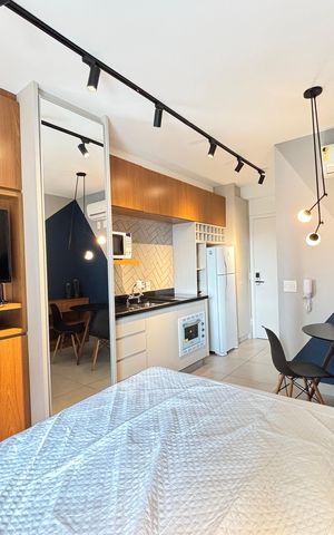 Studio para alugar com 26m², 1 quarto e sem vaga Studio para alugar com 26m², 1 quarto e sem vagaStudio