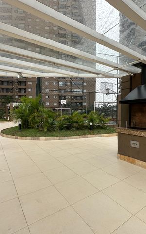 Apartamento para alugar com 77m², 3 quartos e 2 vagas Apartamento para alugar com 77m², 3 quartos e 2 vagasÁrea comum - Churrasqueira
