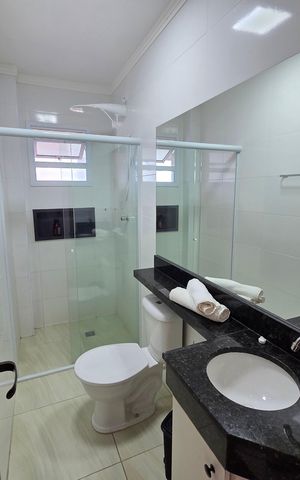 Apartamento para alugar com 48m², 1 quarto e 1 vaga Apartamento para alugar com 48m², 1 quarto e 1 vagaBanheiro