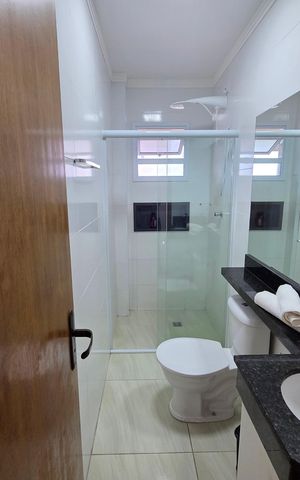 Apartamento para alugar com 48m², 1 quarto e 1 vaga Apartamento para alugar com 48m², 1 quarto e 1 vagaBanheiro