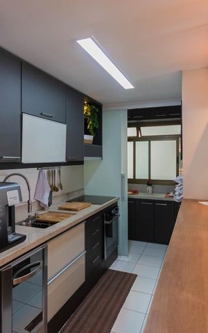 Apartamento à venda com 78m², 3 quartos e 1 vagaCozinha e Área de Serviço