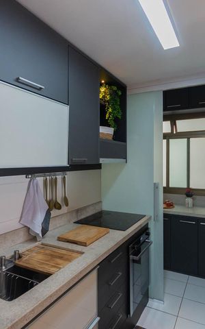 Apartamento à venda com 78m², 3 quartos e 1 vagaCozinha e Área de Serviço