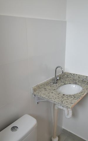 Apartamento para alugar com 49m², 2 quartos e 1 vagaBanheiro Social