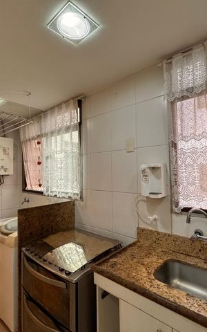 Apartamento à venda com 120m², 3 quartos e 2 vagas Apartamento à venda com 120m², 3 quartos e 2 vagasCozinha e Área de Serviço