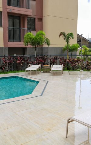 Apartamento à venda com 37m², 2 quartos e 1 vaga Apartamento à venda com 37m², 2 quartos e 1 vagaÁrea comum - Piscina