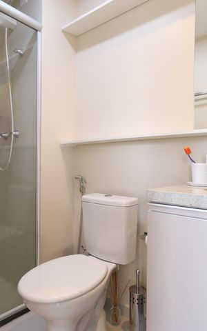 Apartamento à venda com 34m², 1 quarto e sem vagaBanheiro