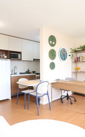 Apartamento à venda com 34m², 1 quarto e sem vagaSala