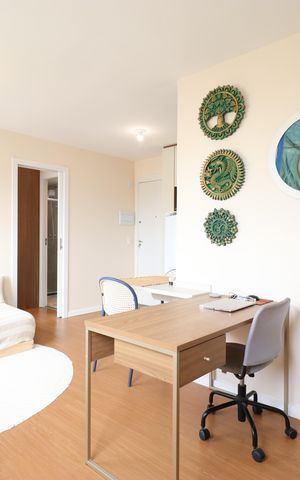 Apartamento à venda com 34m², 1 quarto e sem vagaSala
