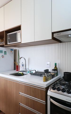 Apartamento à venda com 34m², 1 quarto e sem vagaCozinha e Área de Serviço
