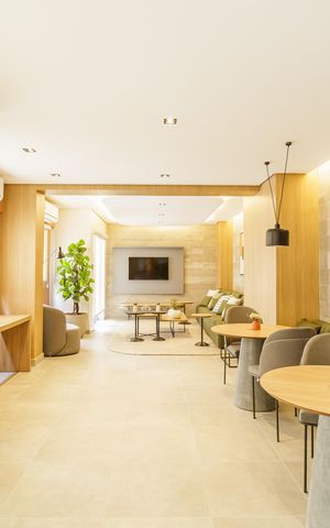 Apartamento à venda com 26m², 1 quarto e sem vaga Apartamento à venda com 26m², 1 quarto e sem vagaÁrea comum - Salão de festas