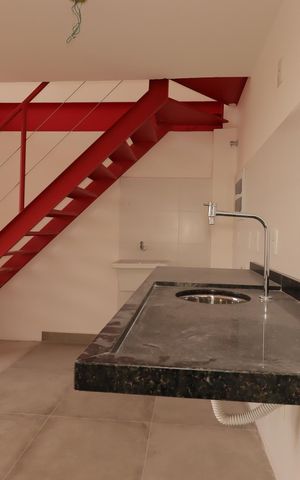 Apartamento à venda com 51m², 1 quarto e 1 vagaCozinha