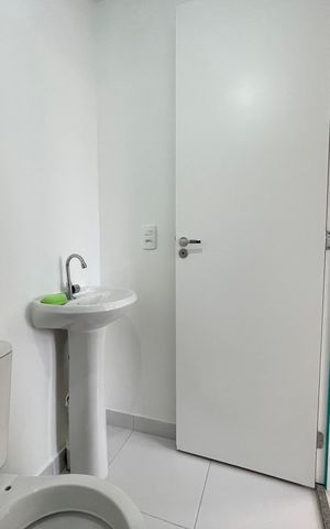 Apartamento à venda com 32m², 2 quartos e sem vaga Apartamento à venda com 32m², 2 quartos e sem vagaBanheiro