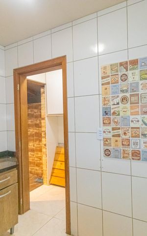 Casa de condomínio à venda com 60m², 2 quartos e 2 vagas Casa de condomínio à venda com 60m², 2 quartos e 2 vagasCozinha