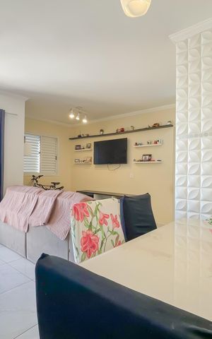 Apartamento à venda com 57m², 2 quartos e 1 vaga Apartamento à venda com 57m², 2 quartos e 1 vagaSala