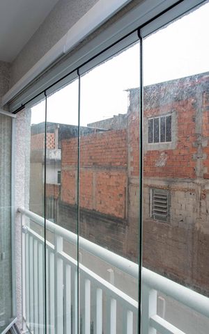 Apartamento para alugar com 44m², 2 quartos e 1 vagaVaranda/Area de Serviço