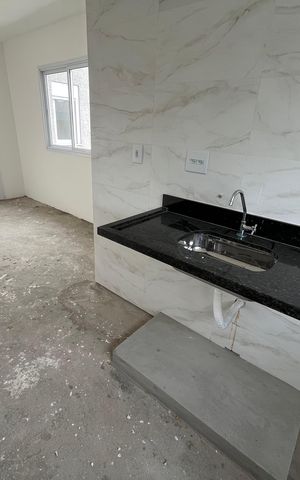 Apartamento à venda com 36m², 2 quartos e sem vaga Apartamento à venda com 36m², 2 quartos e sem vagaCozinha