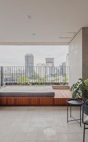 Apartamento para alugar com 134m², 3 quartos e 2 vagasTerraço