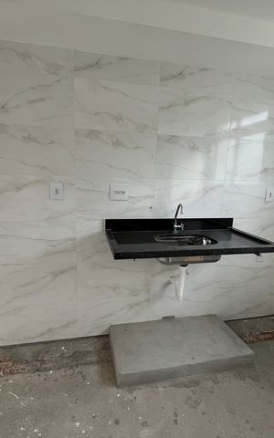 Apartamento à venda com 36m², 2 quartos e sem vaga Apartamento à venda com 36m², 2 quartos e sem vagaCozinha