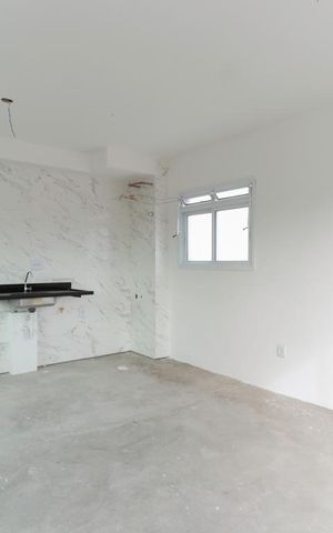 Studio à venda com 24m², 1 quarto e sem vaga Studio à venda com 24m², 1 quarto e sem vagaQuarto/Cozinha