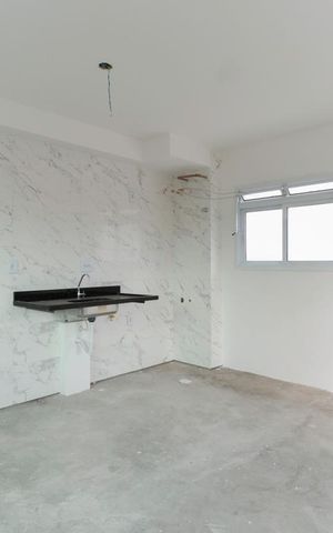Studio à venda com 24m², 1 quarto e sem vaga Studio à venda com 24m², 1 quarto e sem vagaQuarto/Cozinha
