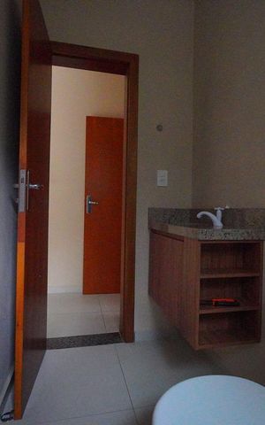 Casa para alugar com 90m², 2 quartos e 1 vagaBanheiro da Suíte 2
