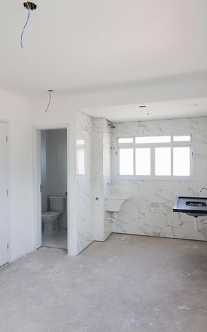 Apartamento à venda com 29m², 1 quarto e sem vaga Apartamento à venda com 29m², 1 quarto e sem vagaSala/Cozinha/Área de Serviço