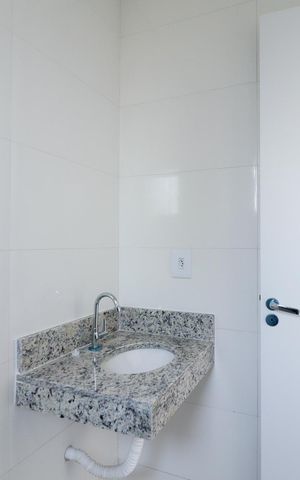 Apartamento à venda com 29m², 1 quarto e sem vaga Apartamento à venda com 29m², 1 quarto e sem vagaBanheiro