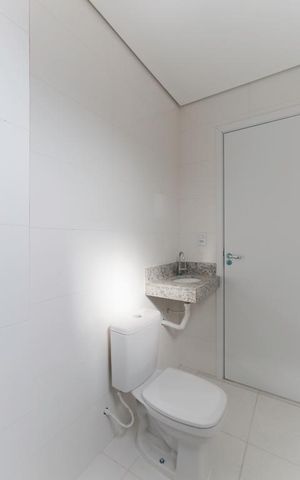 Studio à venda com 24m², 1 quarto e sem vaga Studio à venda com 24m², 1 quarto e sem vagaBanheiro