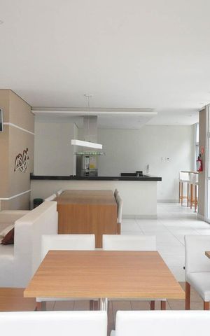 Apartamento à venda com 47m², 2 quartos e 1 vaga Apartamento à venda com 47m², 2 quartos e 1 vagaSalão de Festa