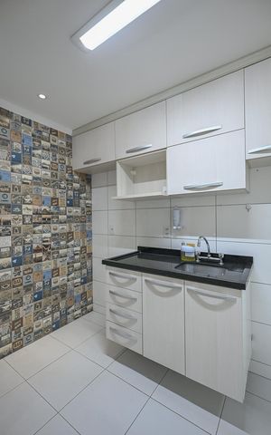 Apartamento à venda com 47m², 2 quartos e 1 vagaCozinha