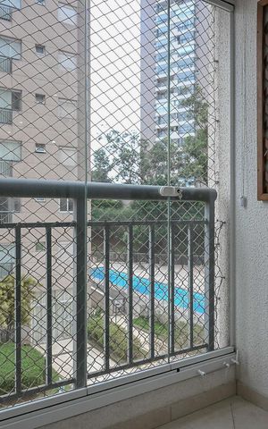 Apartamento à venda com 47m², 2 quartos e 1 vagaVaranda
