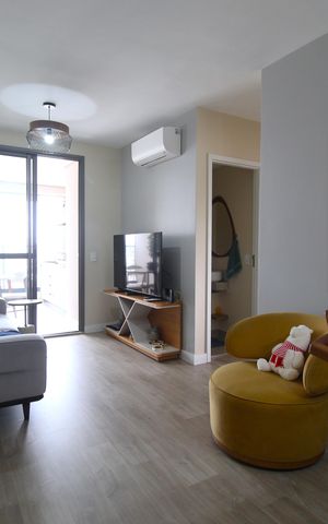 Apartamento à venda com 79m², 2 quartos e 2 vagasSala