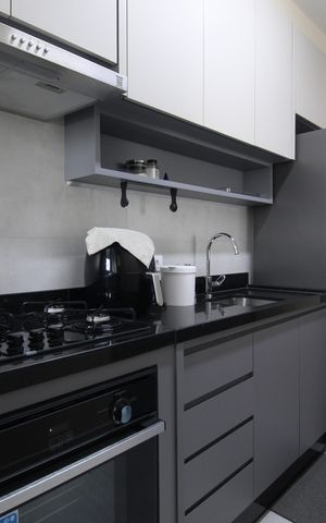 Apartamento à venda com 79m², 2 quartos e 2 vagasCozinha e Área de Serviço
