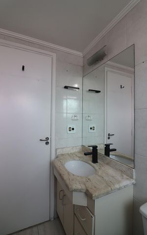 Apartamento para alugar com 59m², 2 quartos e 1 vagaBanheiro Social