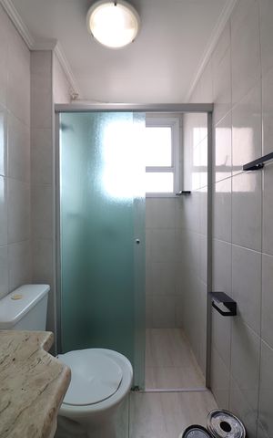 Apartamento para alugar com 59m², 2 quartos e 1 vagaBanheiro Social
