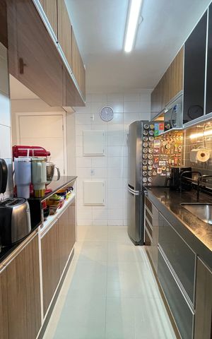 Apartamento à venda com 87m², 2 quartos e 2 vagas Apartamento à venda com 87m², 2 quartos e 2 vagasCozinha