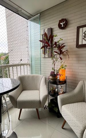 Apartamento à venda com 87m², 2 quartos e 2 vagas Apartamento à venda com 87m², 2 quartos e 2 vagasVaranda