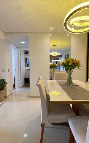 Apartamento à venda com 87m², 2 quartos e 2 vagas Apartamento à venda com 87m², 2 quartos e 2 vagasSala