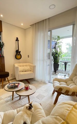 Apartamento à venda com 87m², 2 quartos e 2 vagas Apartamento à venda com 87m², 2 quartos e 2 vagasSala