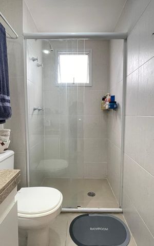 Apartamento à venda com 87m², 2 quartos e 2 vagas Apartamento à venda com 87m², 2 quartos e 2 vagasBanheiro da Suíte 2