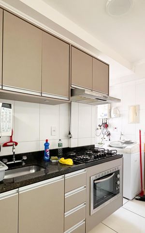 Apartamento à venda com 54m², 2 quartos e 2 vagasCozinha
