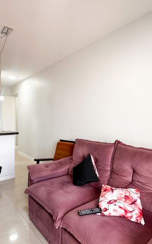 Apartamento à venda com 54m², 2 quartos e 2 vagasSala