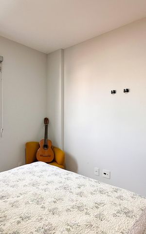 Apartamento à venda com 54m², 2 quartos e 2 vagasQuarto 2