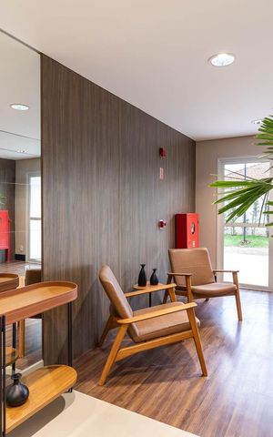 Apartamento à venda com 59m², 2 quartos e 1 vaga Apartamento à venda com 59m², 2 quartos e 1 vagaHall Social